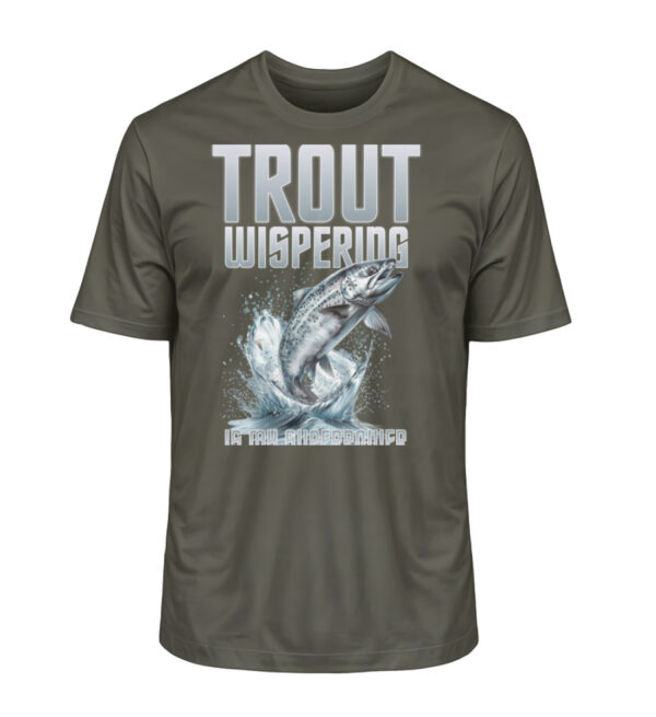 Trout Whispering is My Superpower! – Unisex Iconic T-Shirt von Stanley/Stella - Herren Premium Organic Shirt 2.0.ST/ST-7151