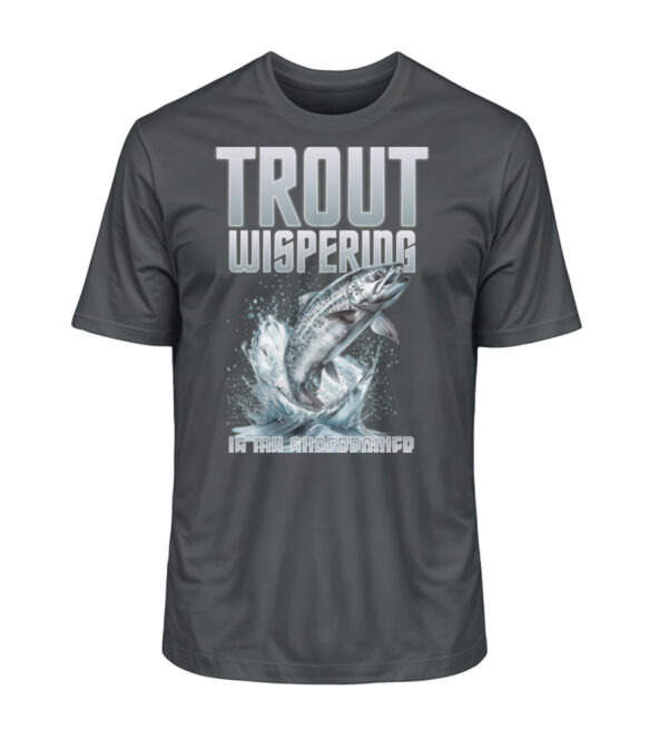 Trout Whispering is My Superpower! – Unisex Iconic T-Shirt von Stanley/Stella - Herren Premium Organic Shirt 2.0.ST/ST-7147