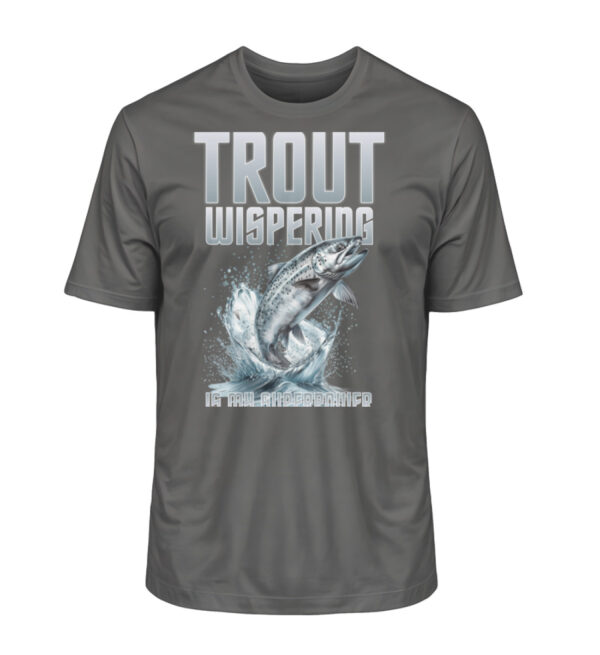 Trout Whispering is My Superpower! – Unisex Iconic T-Shirt von Stanley/Stella - Herren Premium Organic Shirt 2.0.ST/ST-6896